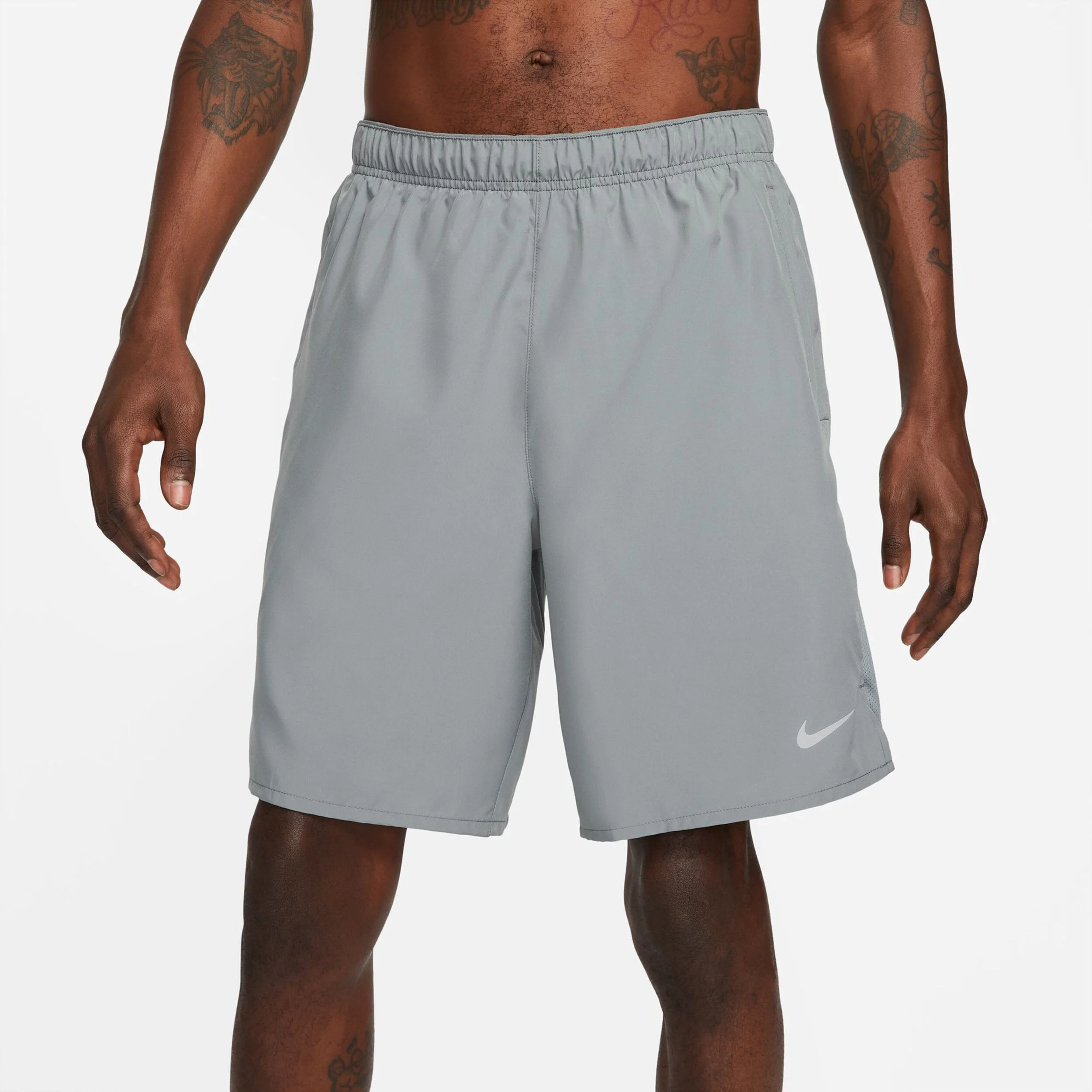 Nike Dri-Fit Challenger 9in Unlined Shorts Hommes - Gris Foncé