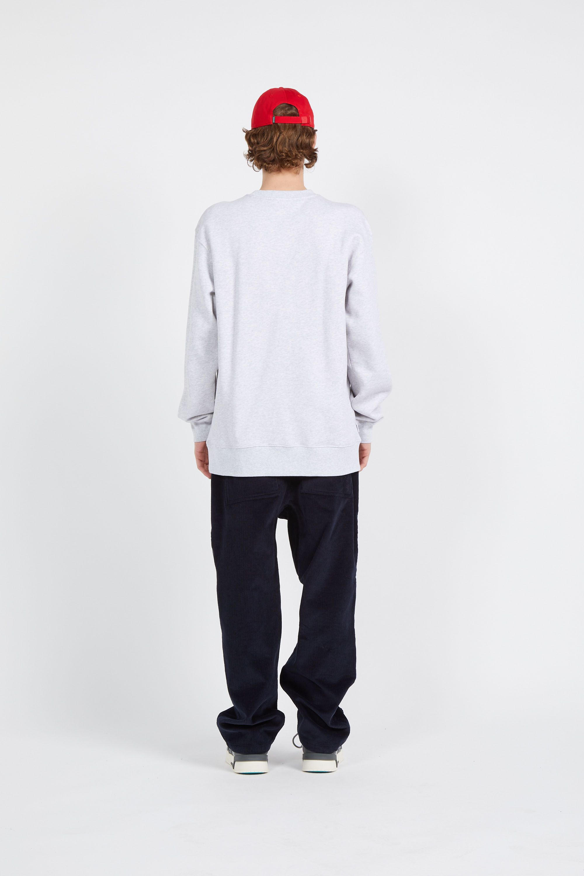 PARLEZ Sweatshirt Yard Crew Heather Gris