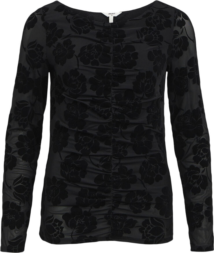 Object OBJALMA L/S TOP 136 Black