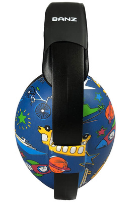 Banz Hørselsvern Baby, Transport Blue