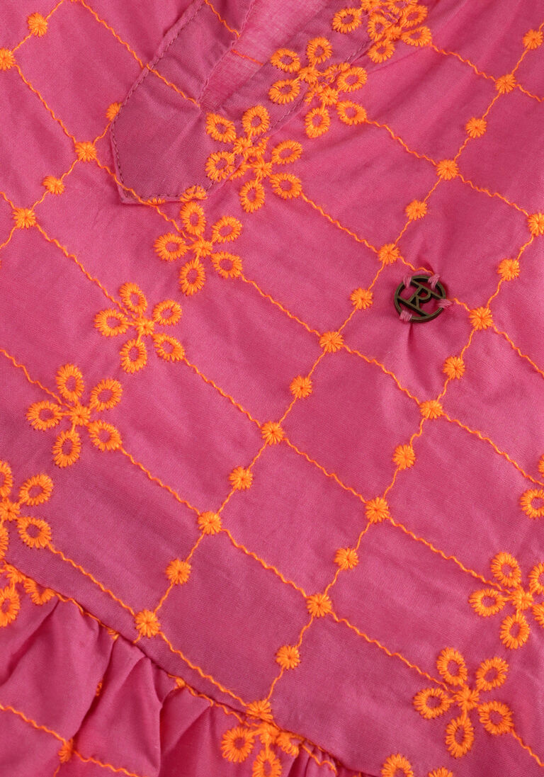 RETOUR roze retour midi jurk haley