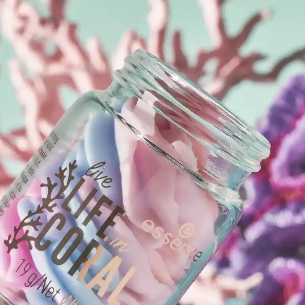 live LIFE in CORAL lip mask 01 Coralicious Vibes!