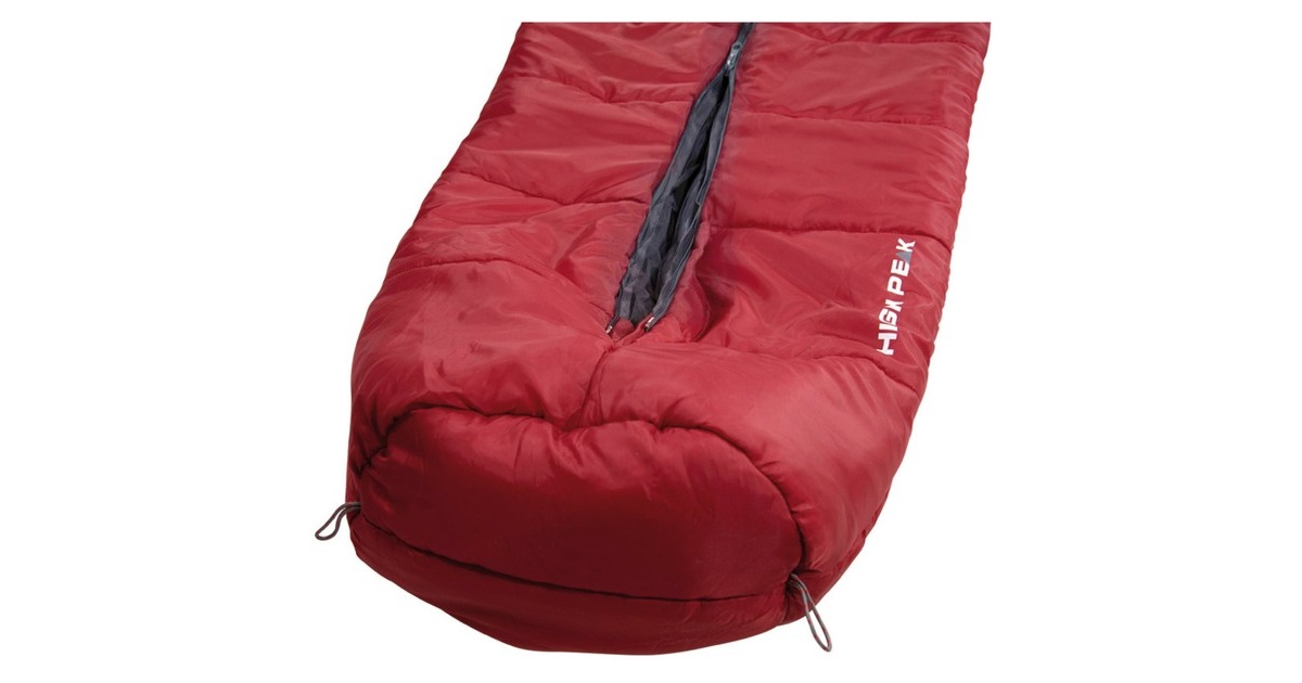 High PeakCentury 300 slaapzak  (Donkerrood/grijs)