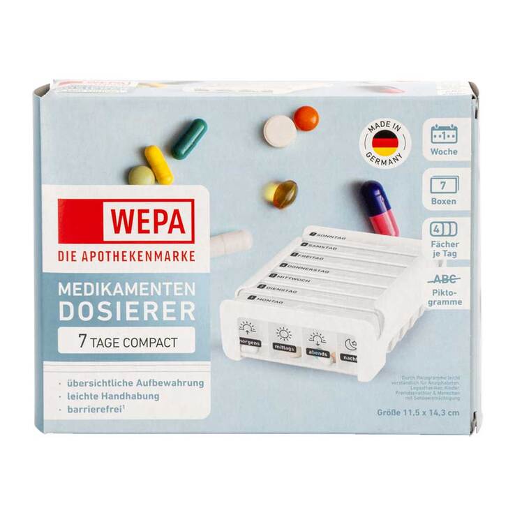 Wepa 7 Tage Compact Wochenmagazin weiß, 1 St