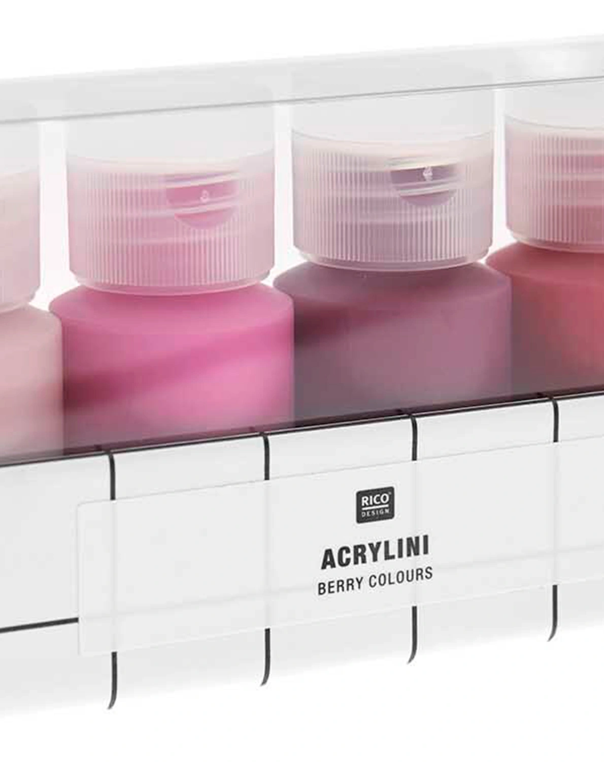 Acryl-Farben ACRYLINI (6x22ml) in berry