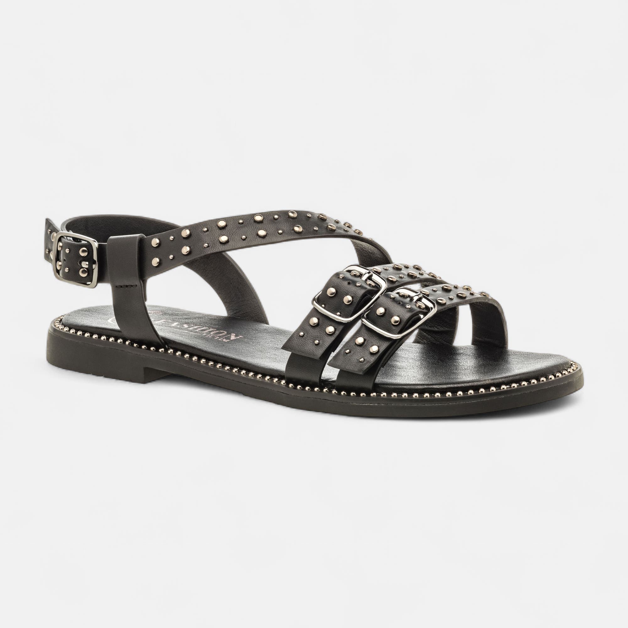 Nu-pieds Femme noir