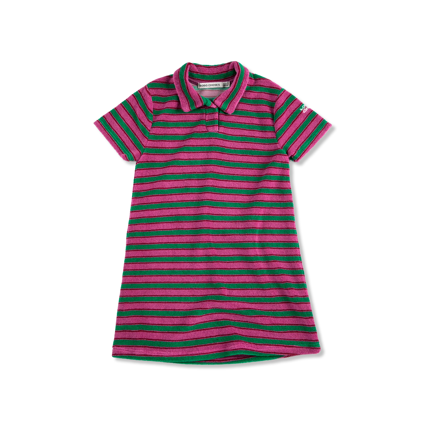 Striped kjole