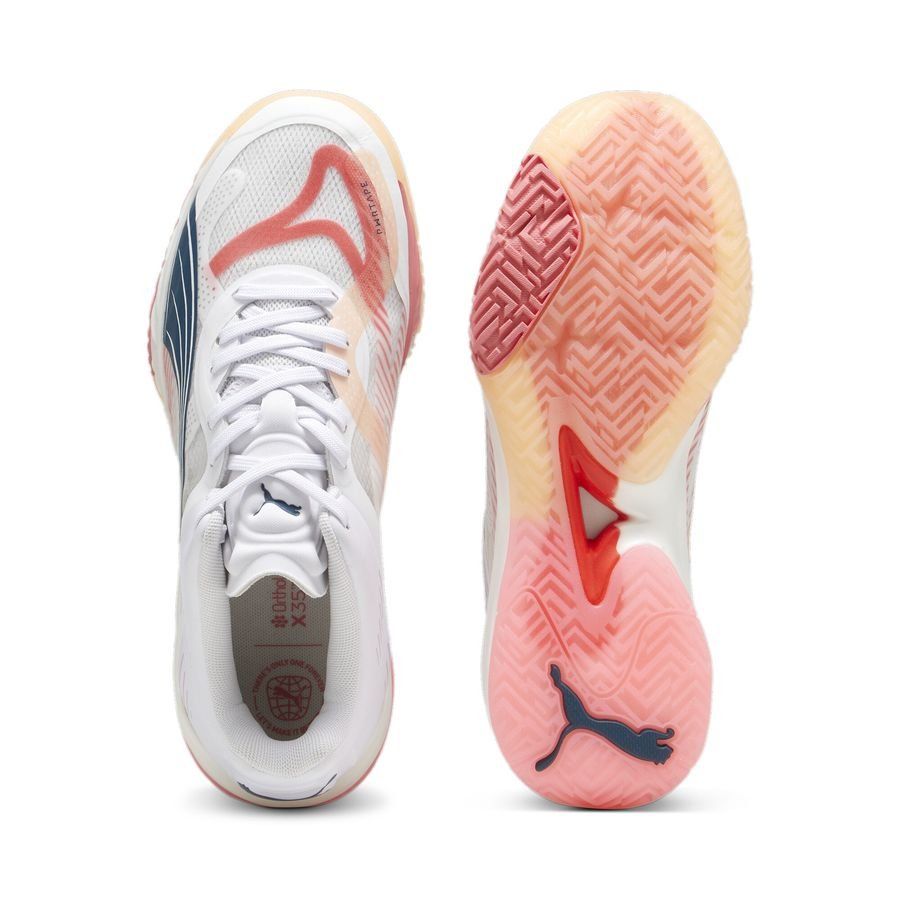 PUMA Chaussures d'entraînement Accelerate Nitro SQD - Blanc/Ocean Tropic Femme