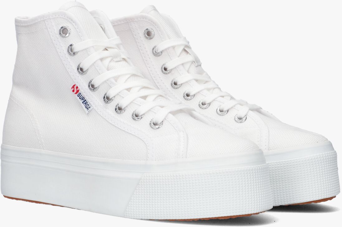 SUPERGA witte superga hoge sneaker 2708 high top