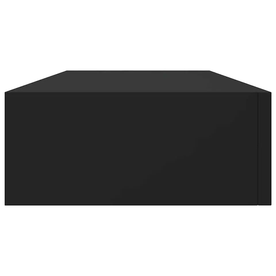 vidaXL - Ladeschap - Zwart - MDF