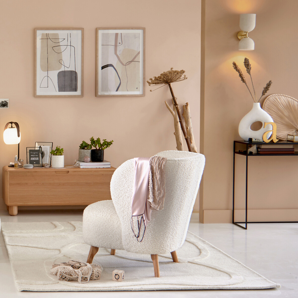 LA REDOUTE INTERIEURS<br>Pôster Bedrukte kader 50x70 cm, Saya