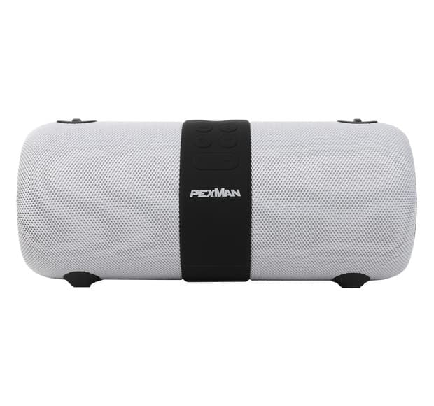 PexMan PM-10 Transportabel Bluetooth højttaler, Hvid