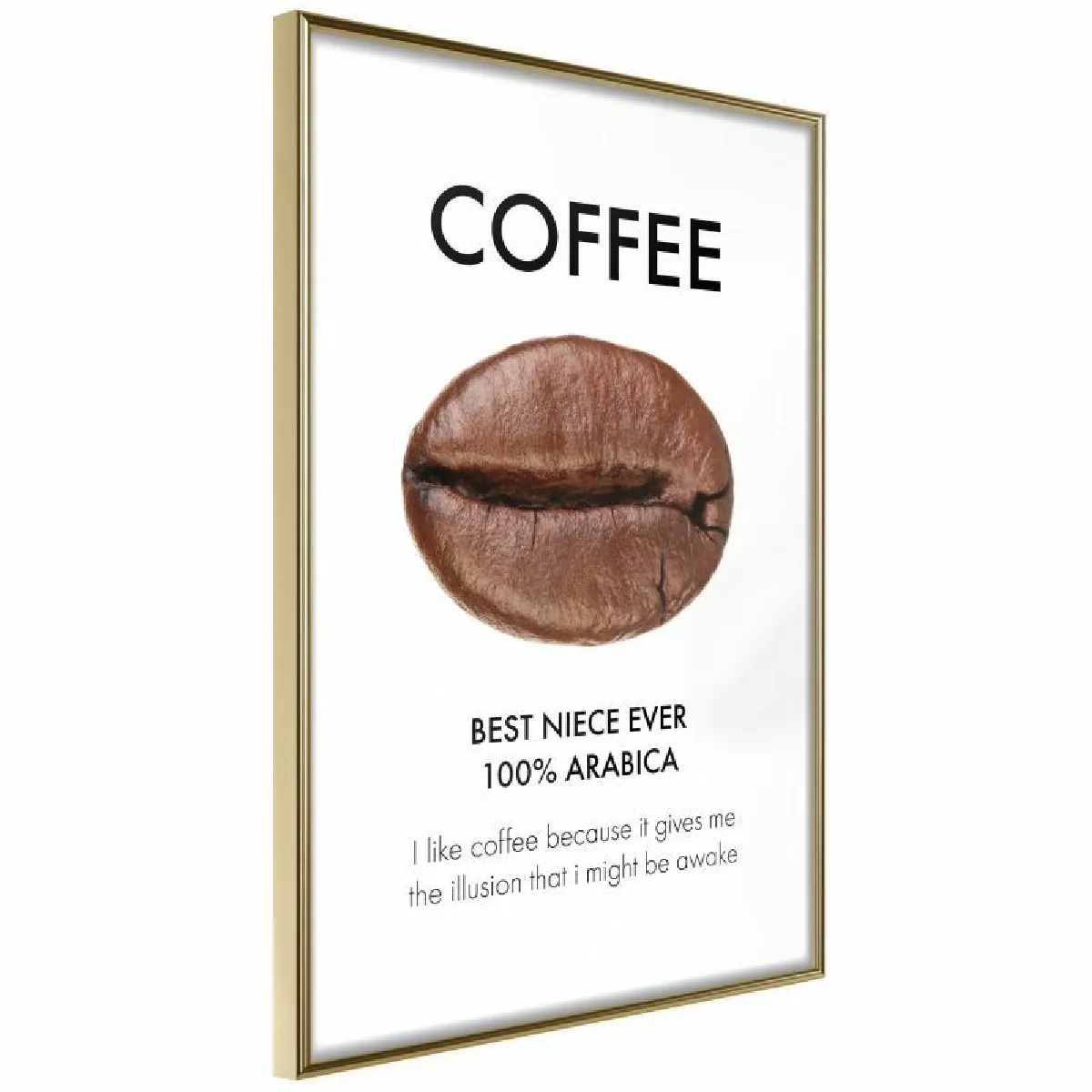 Paris Prix Affiche Coffee I 40x60 cm - Or