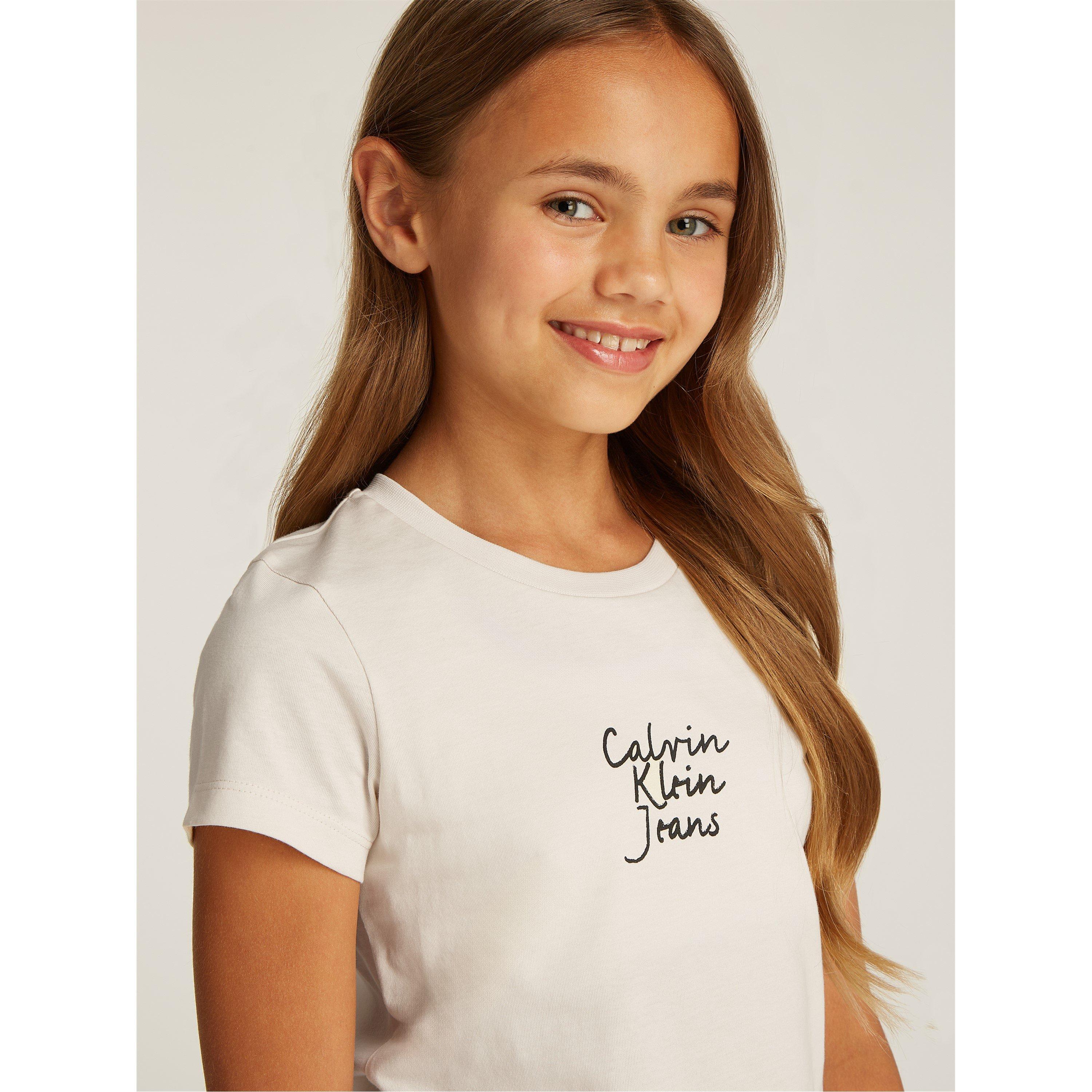 Calvin Klein Jeans HANDWRITING LOGO SS SLIM T-SHIRT