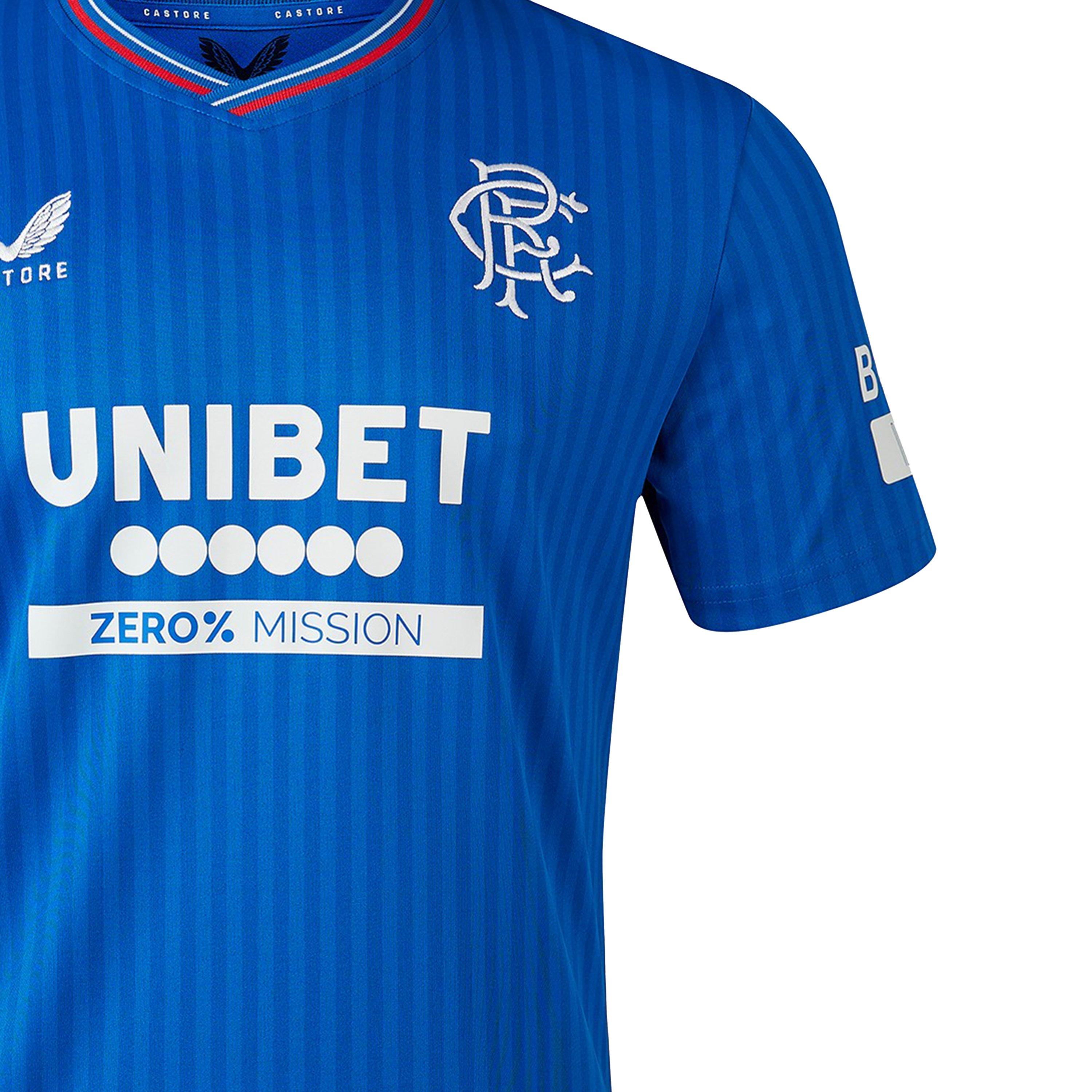 Castore Castore Rangers Home Shirt 2023 2024 Adults