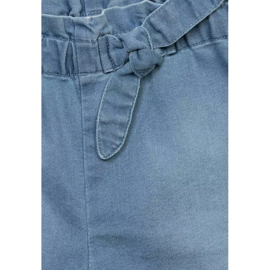 MINOTI Jeansshorts Hellblau Meliert