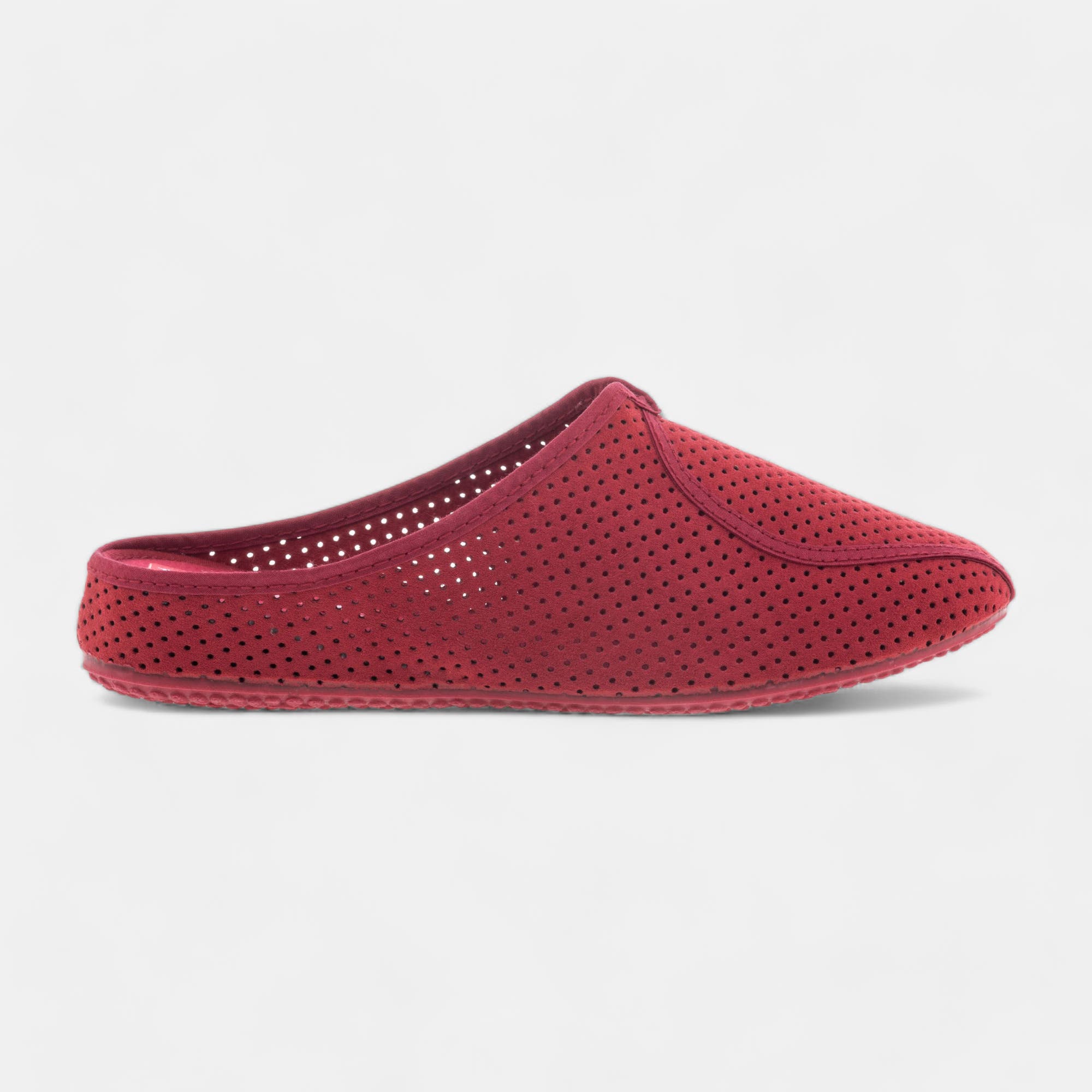 Pantoufles mules Femme rouge