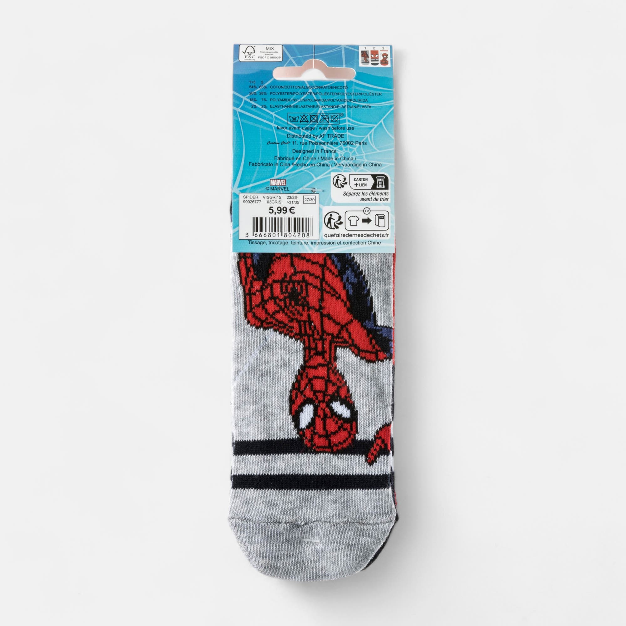 Chaussettes Enfant gris