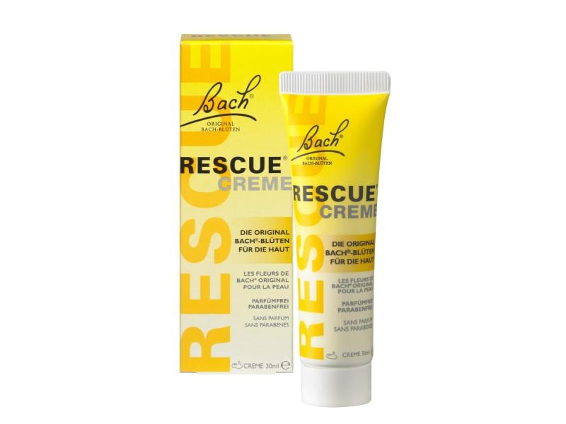 Rescue Creme Bachblüten 30 g Bach-Blütenmischung Creme bei Ausschlägen, Mückenstichen und kleinen Verletzungen