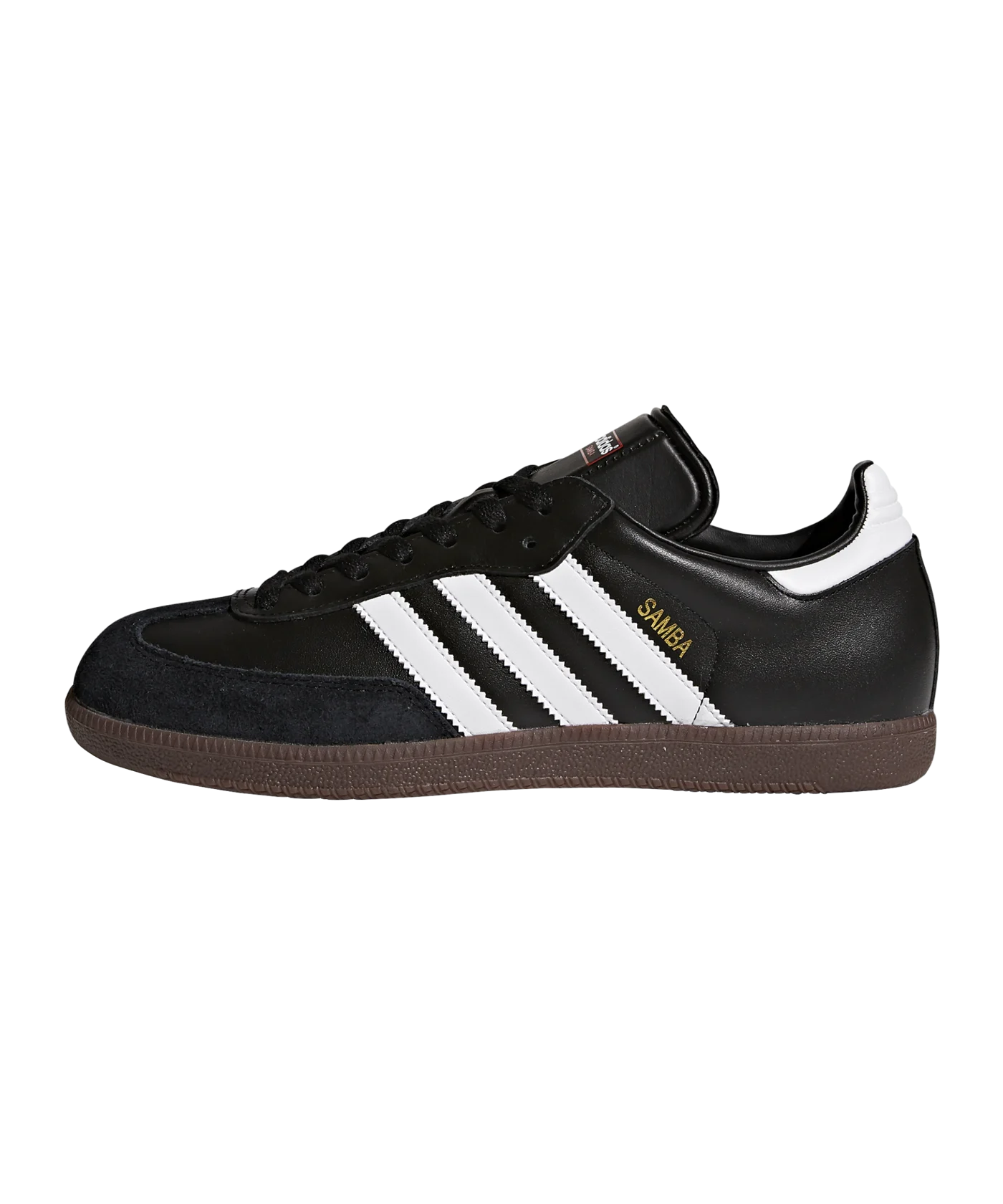 adidas Samba Hallenschuh Leder Schwarz Weiss