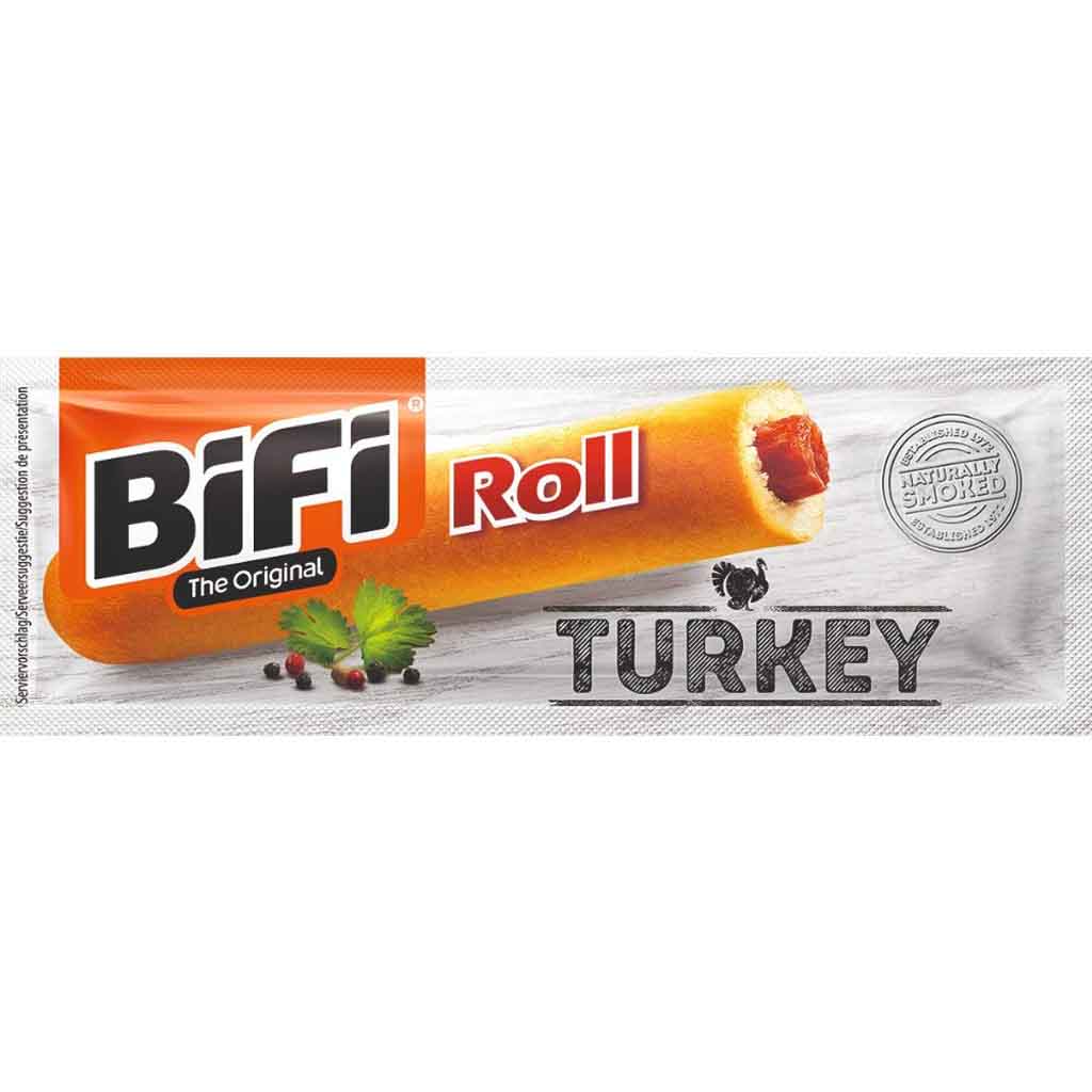 Bifi Roll Turkey 24x45g=1080g MHD:8.4.25