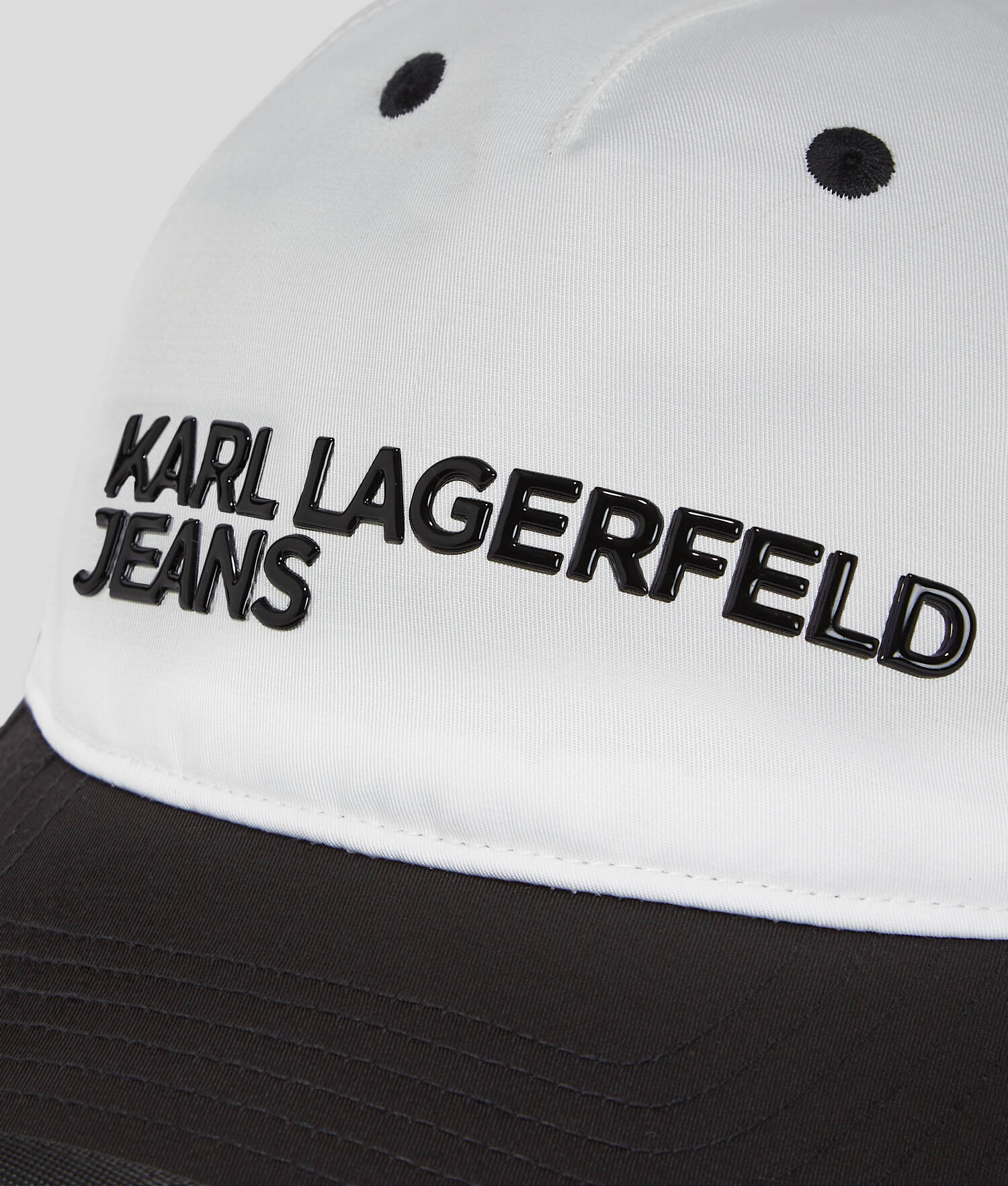 CASQUETTE AVEC BANDE EN NYLON - Blanc