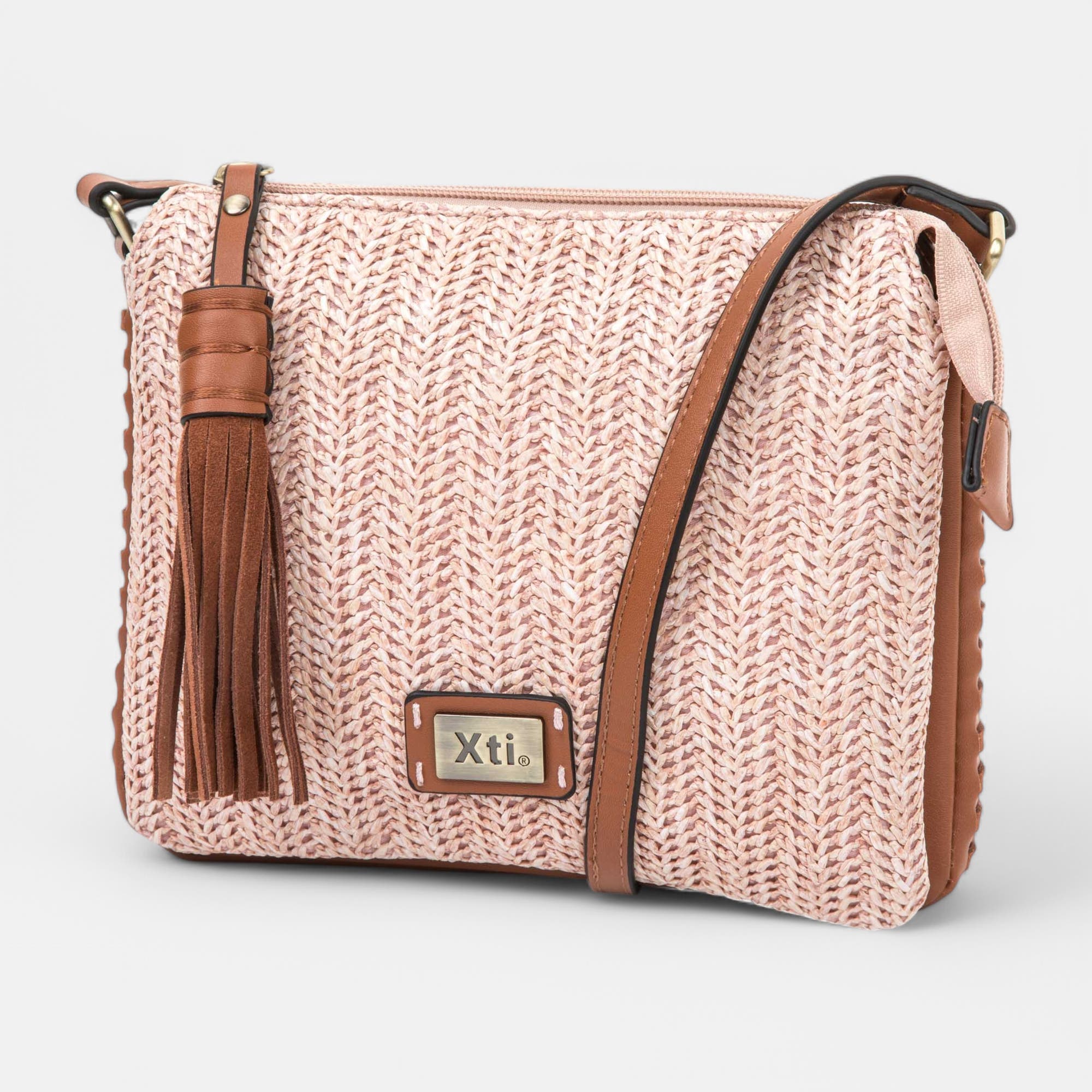 Sac bandoulière rose