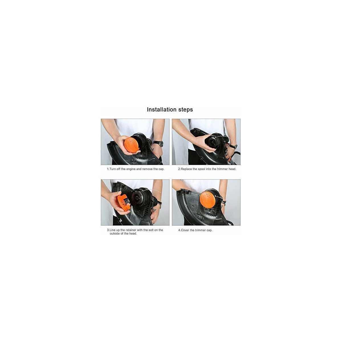 Trimmerspoler Black & Decker gresstrimmer GL4525, GL5028, GLC1423L, GLC1825L