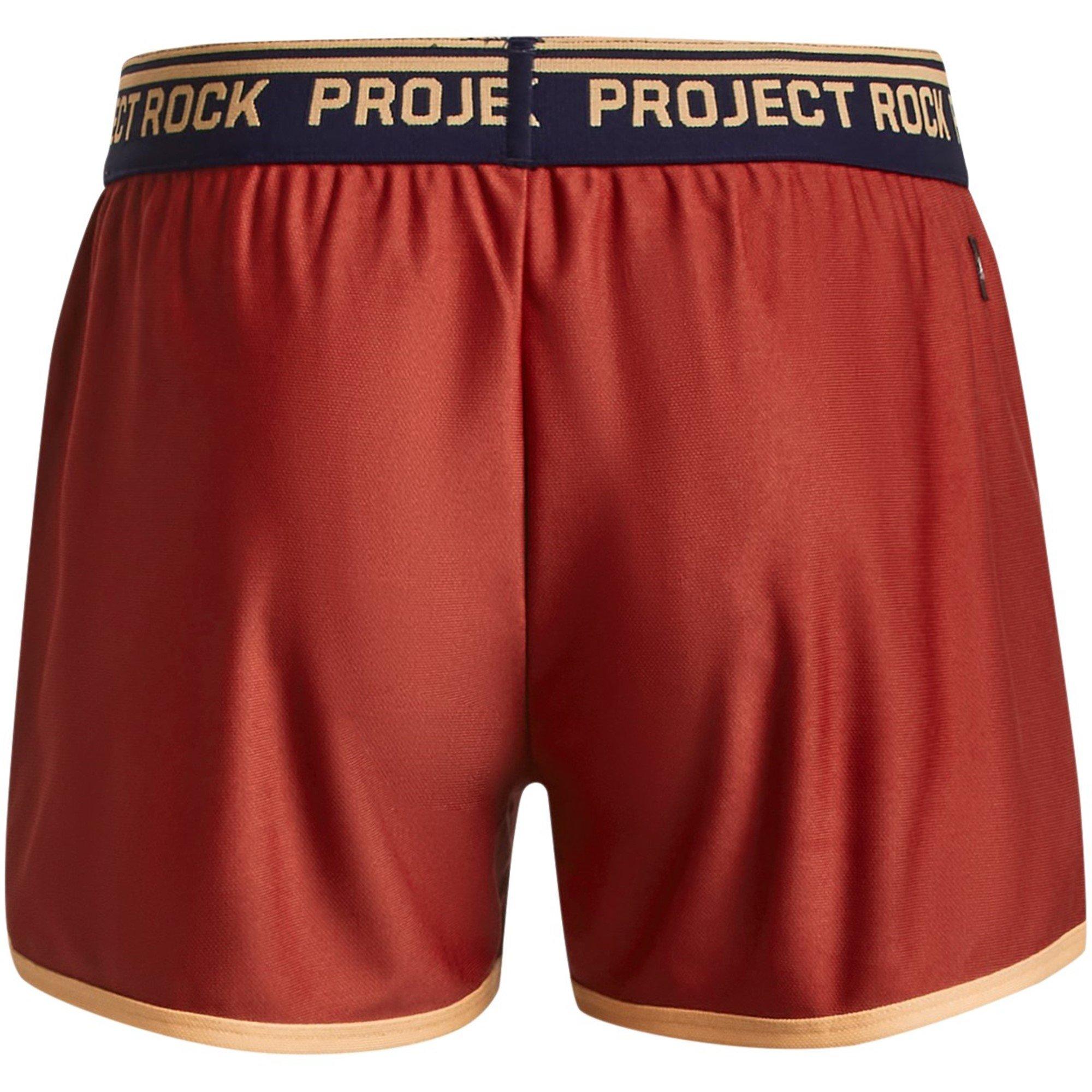 Under Armour UA Project Rock Play Up Shorts Junior Girls