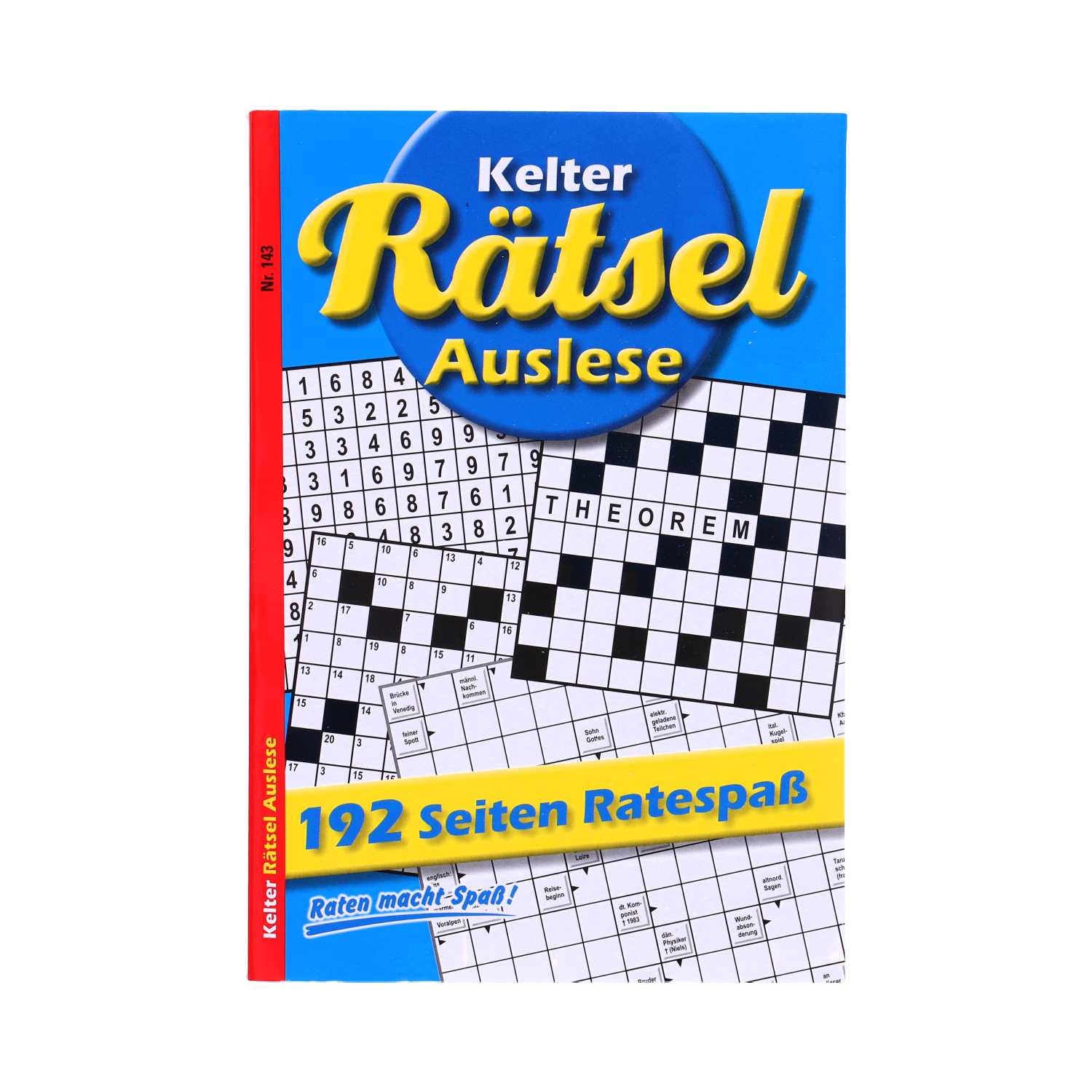 Kelter Rästelheft DIN A5 kompakt 192 Seiten