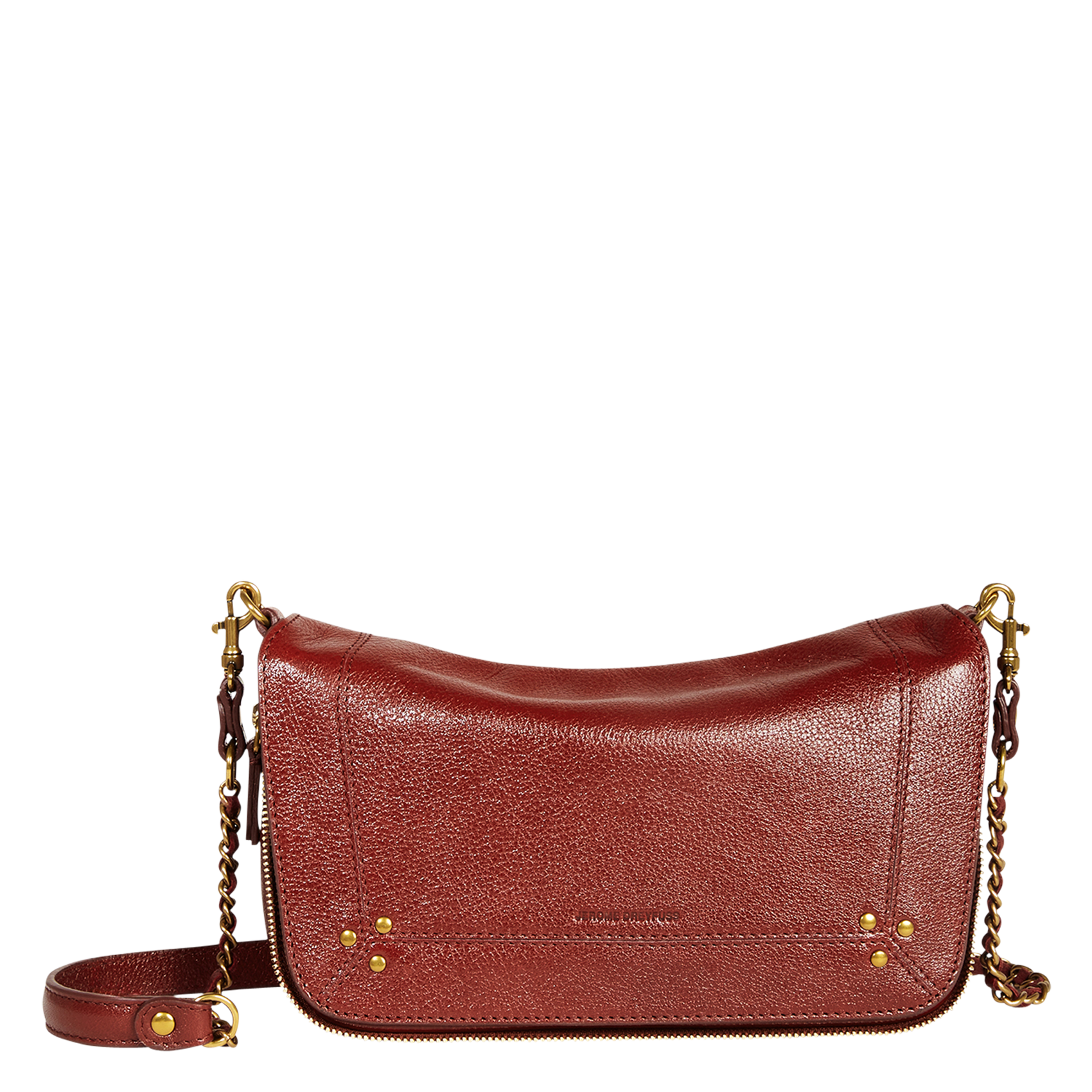 BOBI S - Sac bandoulière en cuir | Marron