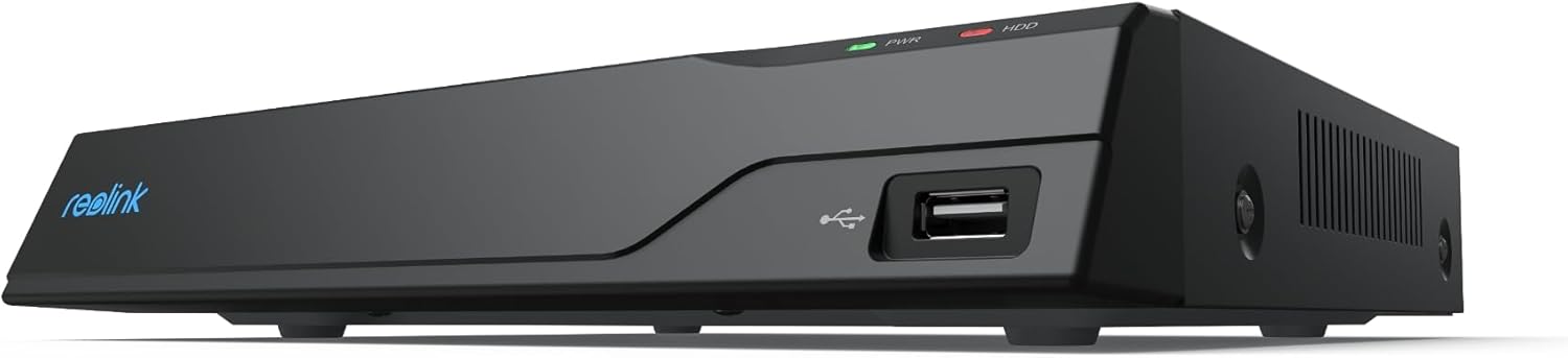 Reolink NVS4 4-K PoE Netzwerk 16MP 6TB Speicher Video Recorder