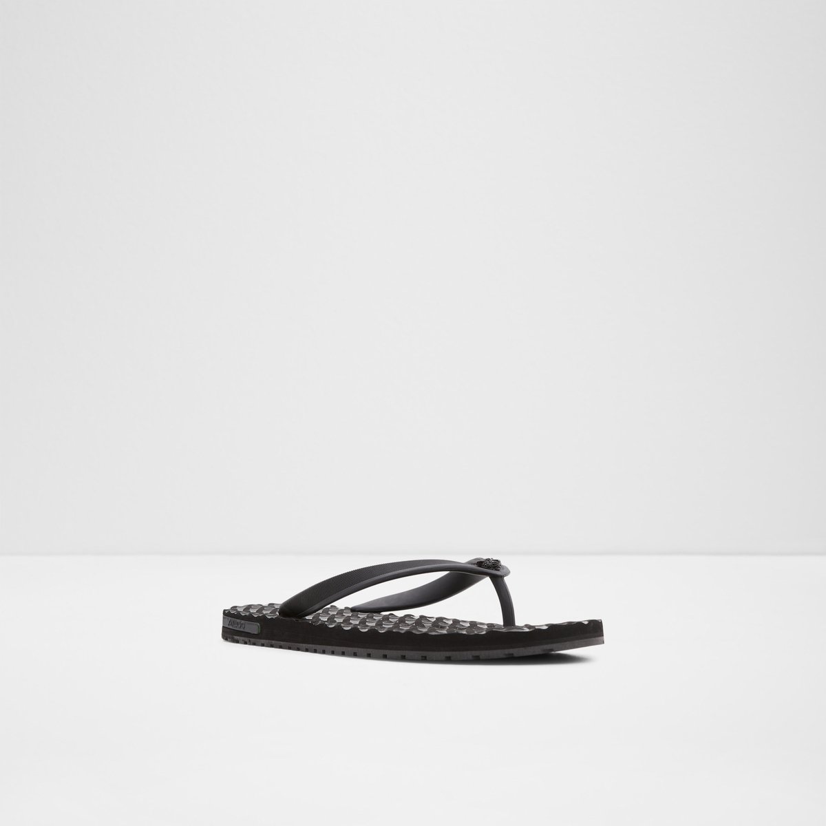 Rickle Black Men Flip flops