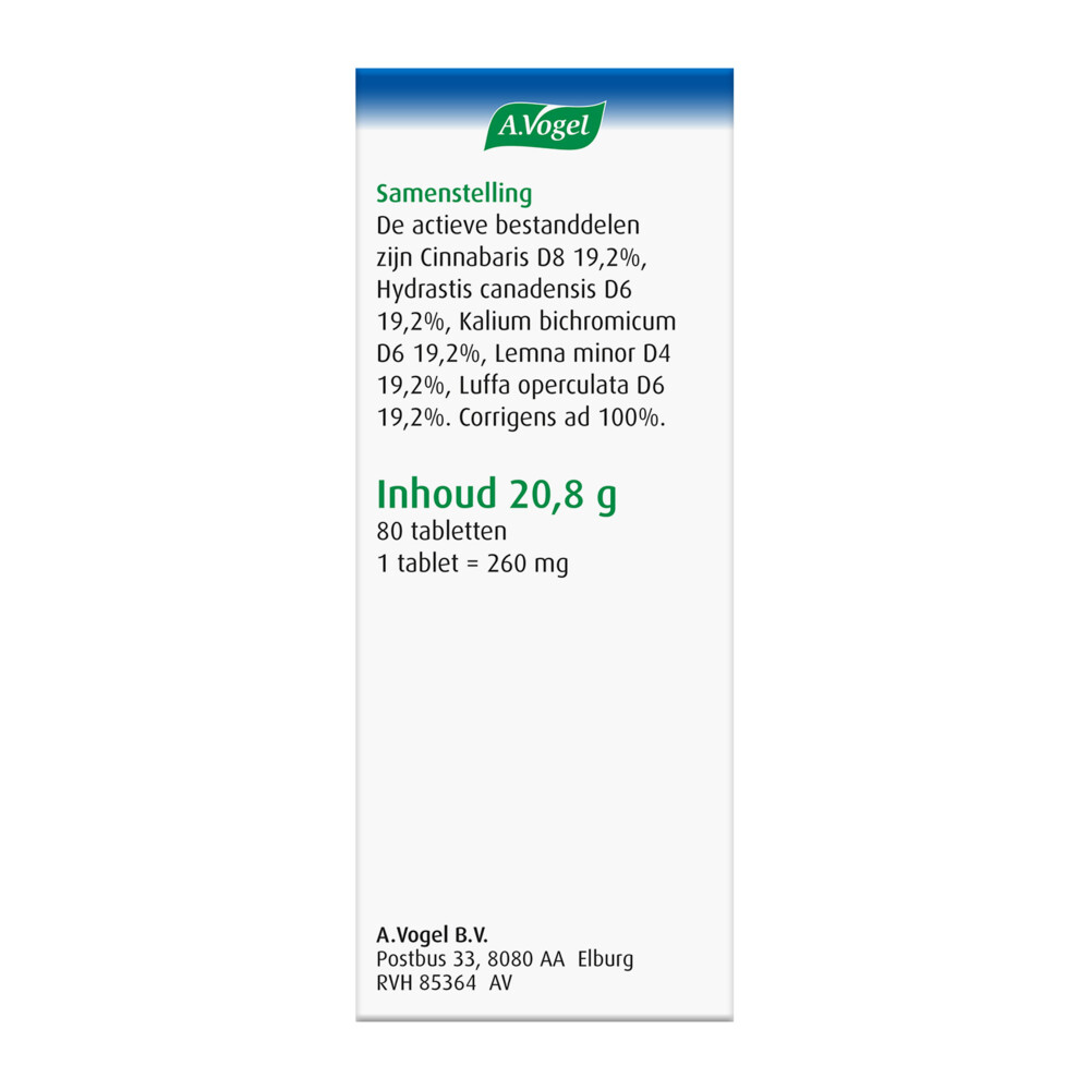 A.Vogel Cinuforce 80 tabletten