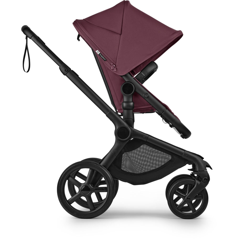 Køb Bugaboo Fox 5 Renew Complete Black/Dark Cherry-Dark Cherry