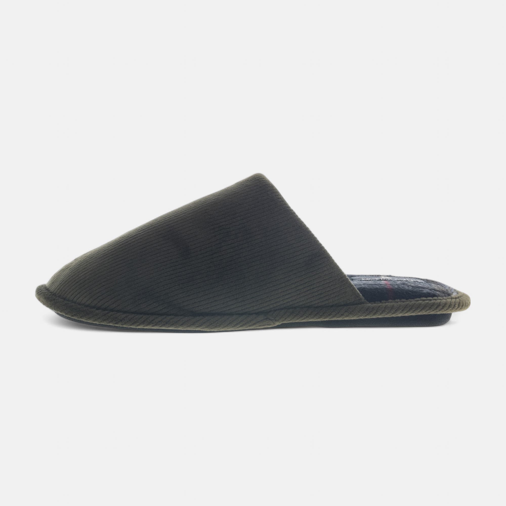 Pantoufles mules Homme kaki