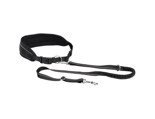 TRIXIE - Harnais de sécurité enfant Ceinture de jogging pour chiens taille m noir 12767