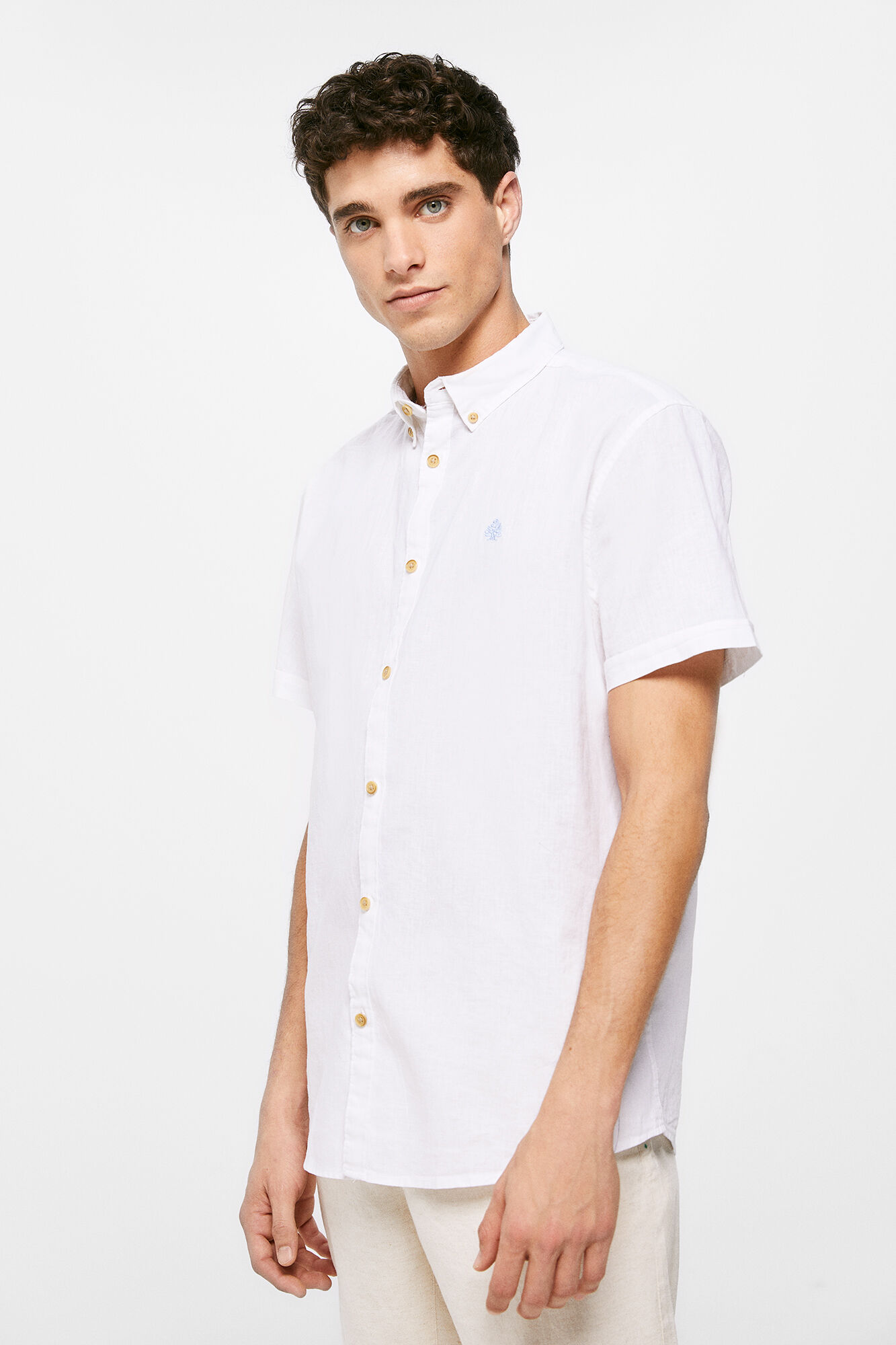 Camisa de linho - branca