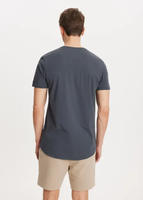 Basic t-shirt blauw (BLW.M)