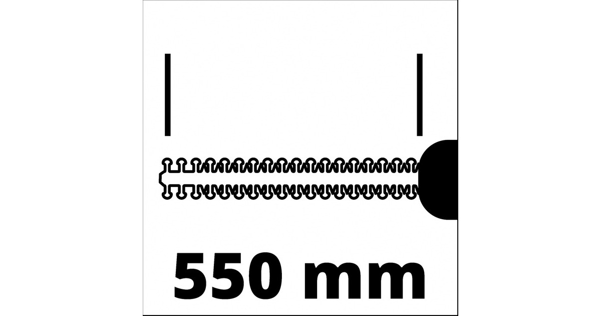 EINHELLHeggenschaar GC-EH 6055/1  (Rood/zwart, 600W)