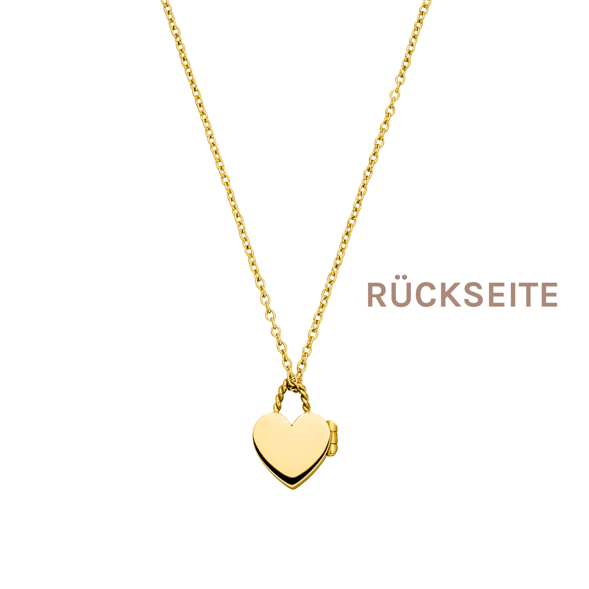 Heartbeat Medaillon Kette - PURELEI