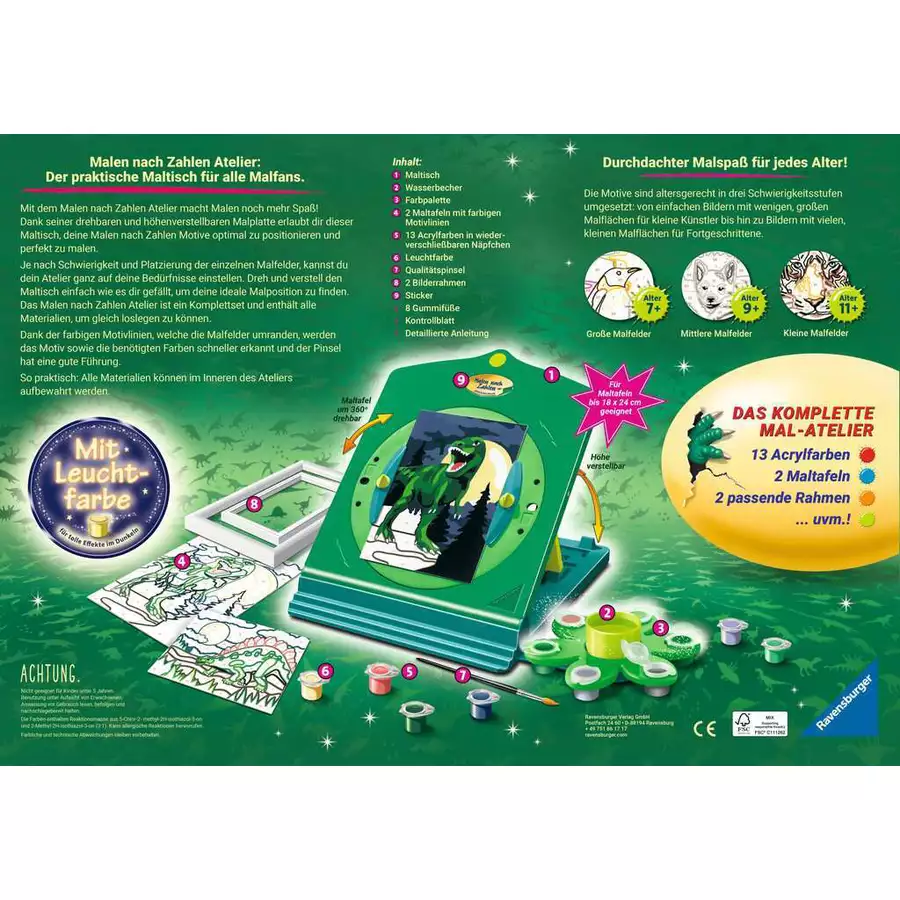 Ravensburger Atelier Dinosaurier bunt