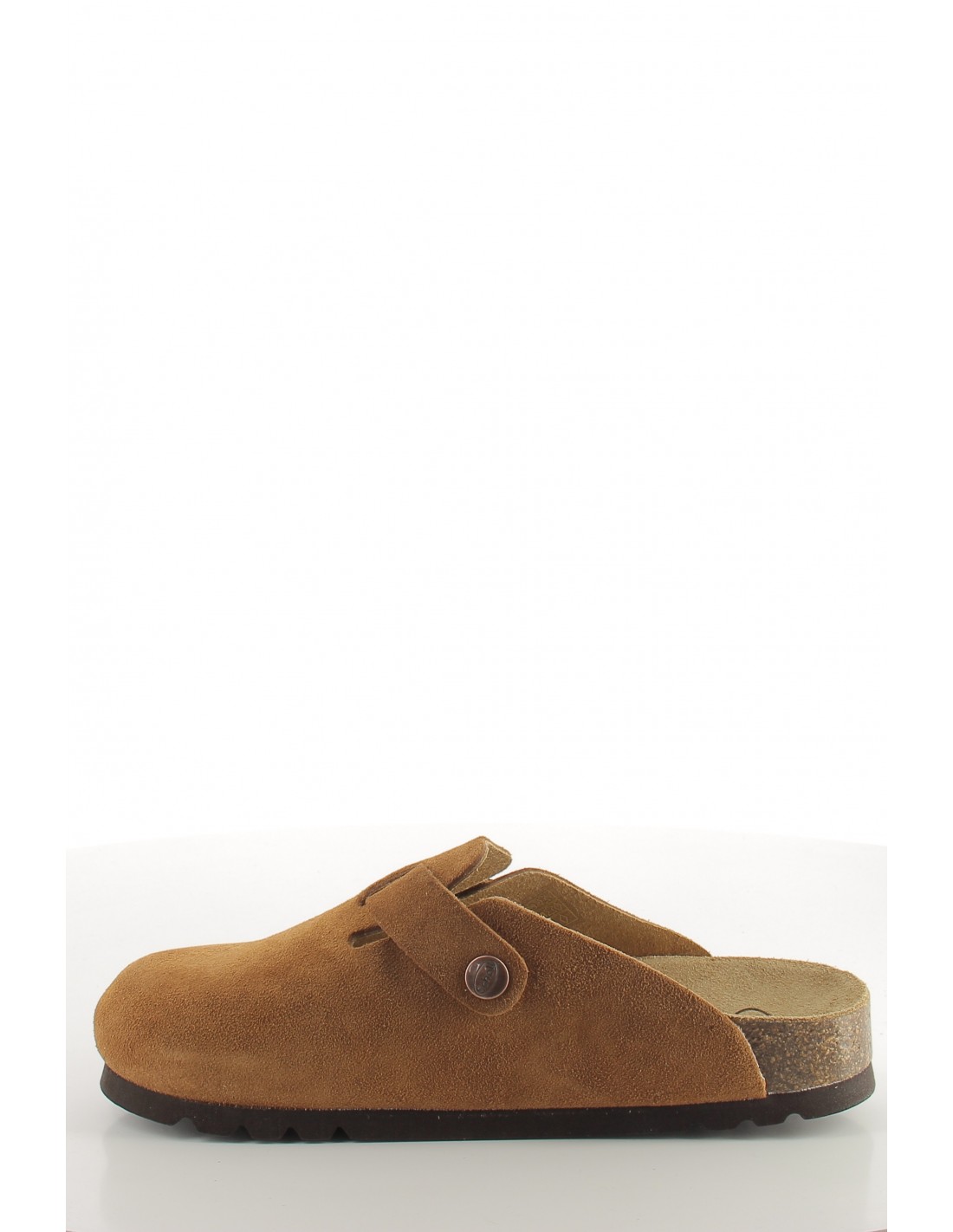scholl Sabots Femme FAE Daim Marron