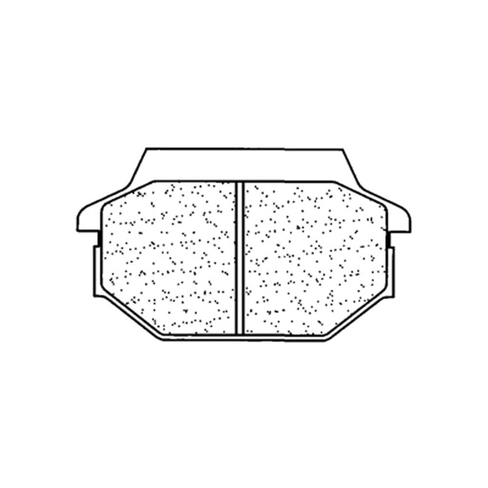 Cl brakes - Plaquettes de frein Quad métal fritté - 1123ATV1