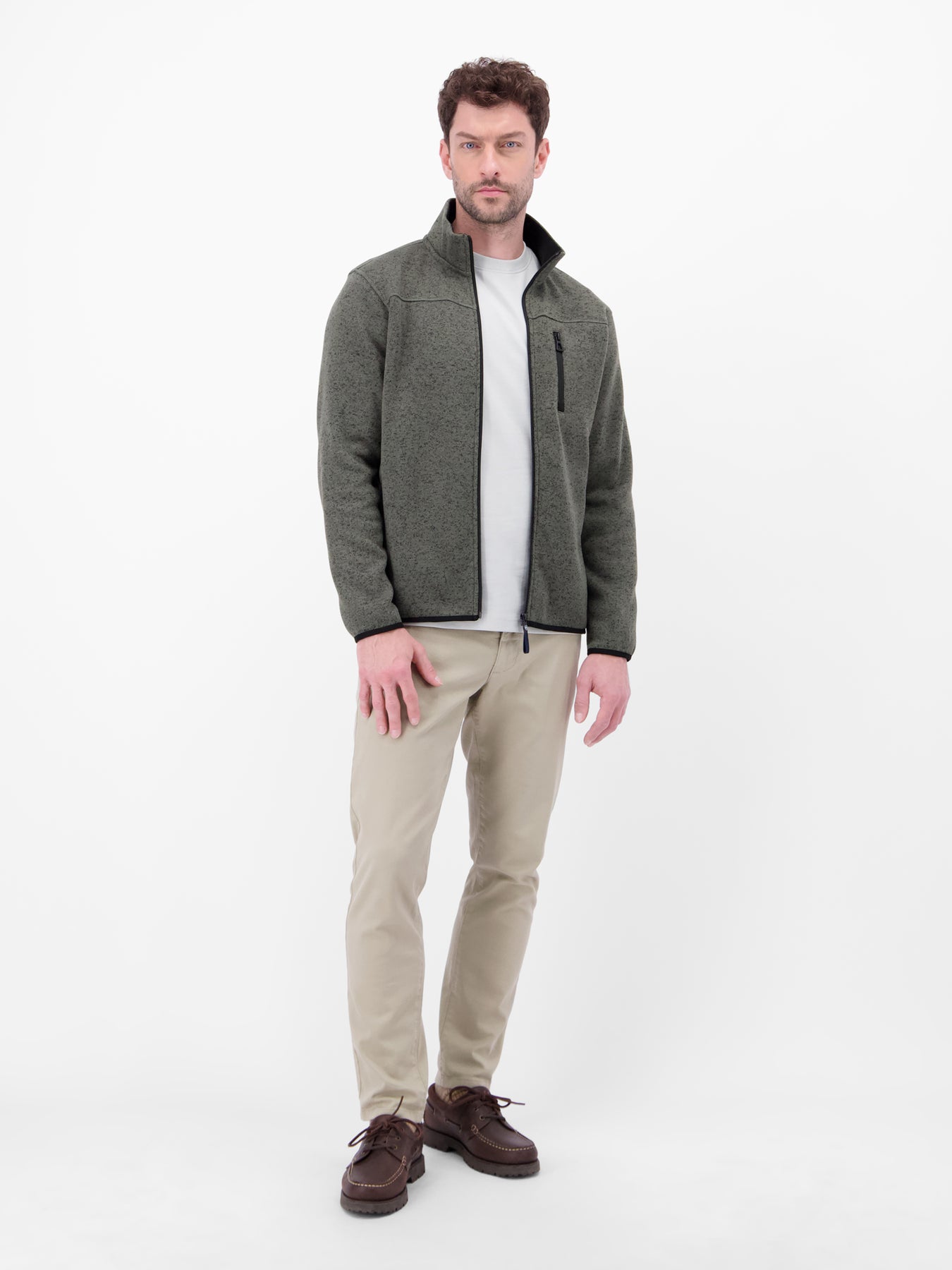 Fleecejacke für Herren - warm, leicht, urban