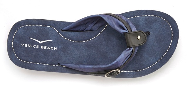 Venice Beach Badezehentrenner »Sandale, Badeschuh, Pantolette, Badelatsche, Flip Flop, Badeschlappe«  Zehentrenner mit wasserabweisender und leichter Sohle VEGAN