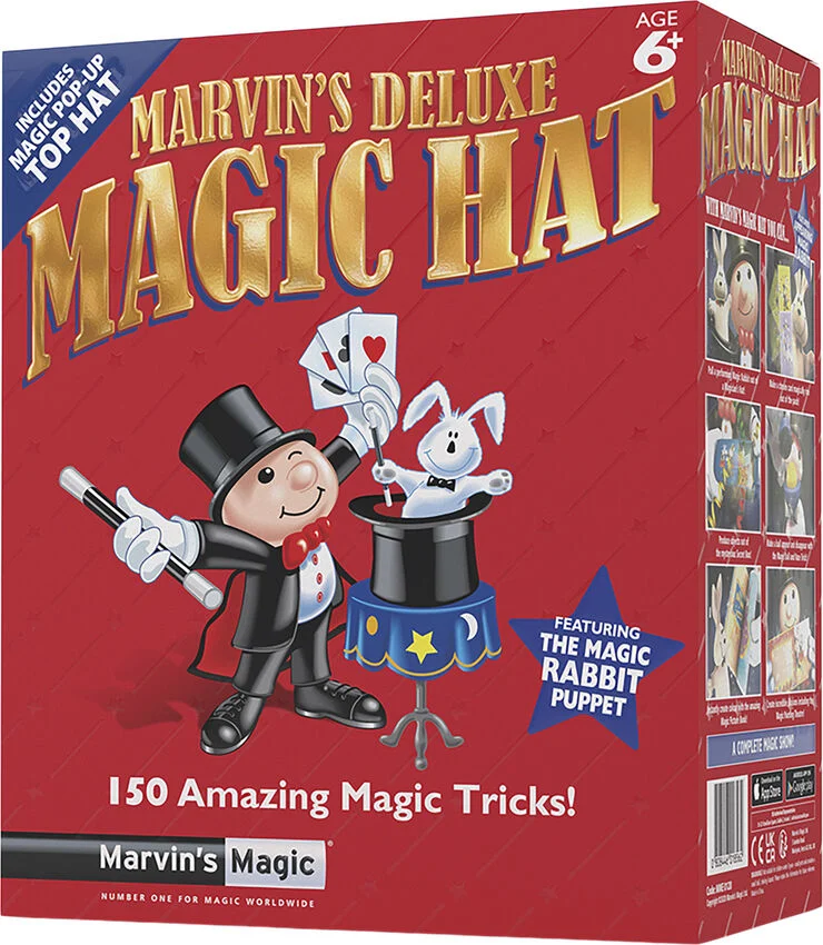 Marvins Magic Marvins Magic - Tryllesæt Deluxe kanin og høj hat