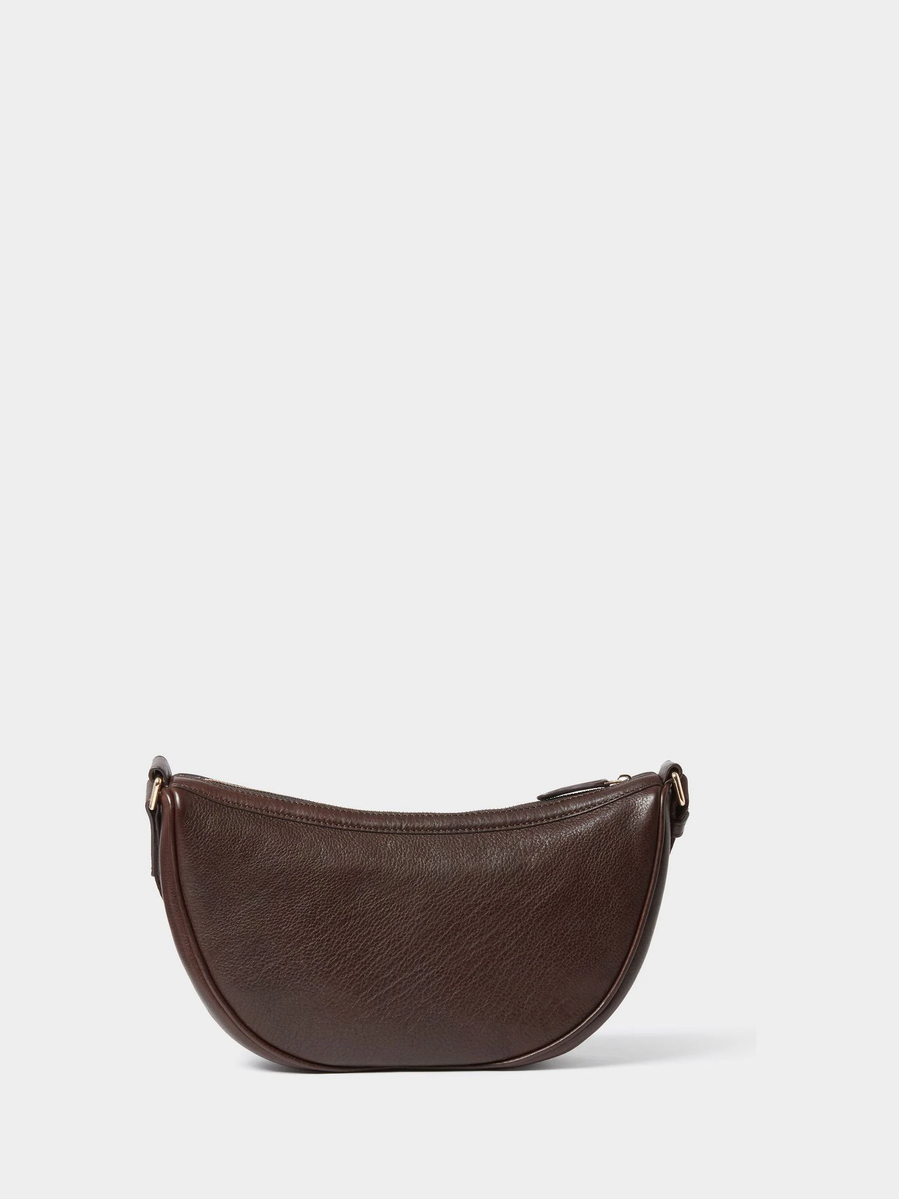 Osprey London The Mocha Suede Sling Brown Bag