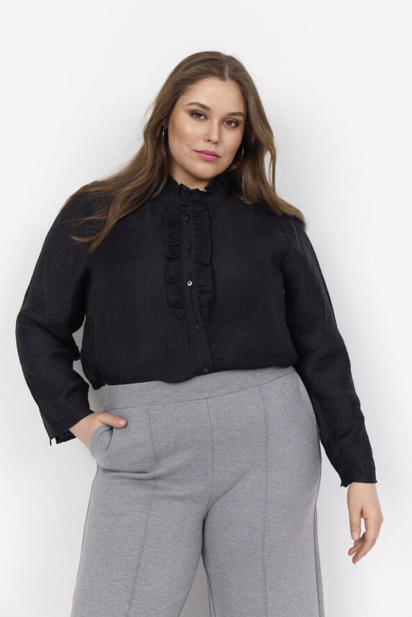 Wasabiconcept Curvy WA-CAYSA 8 Skjorte Sort 9999 black