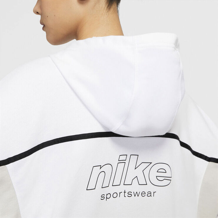 Nike Sportswear Full Zip Haettetroje Hvid